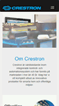 Mobile Screenshot of crestron.se